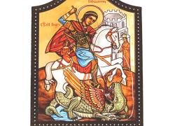Икона Св.Георги – магнит