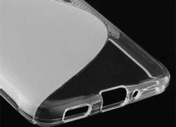 Прозрачен силиконов гръб за Samsung Galaxy Alpha