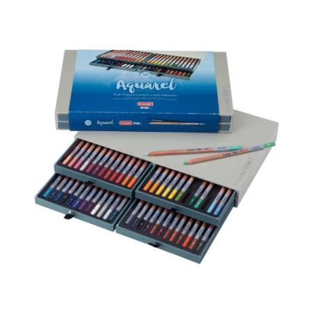 ЗА ХУДОЖНИКА  Комплект Професионални Акварелни Моливи 48 Цвята Bruynzeel Design Aquarel