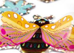 3D Стикери цветни бръмбари 2
