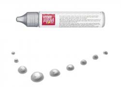 Акрилна релефна боя Knorr Prandell Pearl Maker - Сребро