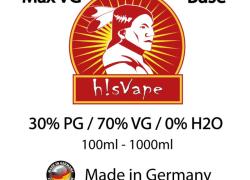 БАЗА hisVape VPG POWER 70/30% 3mg (10 x 10 ml)