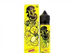 NASTY JUICE ACID PINE APPLE SOUR CANDY 60 ML, 0 MG SHORD FILL