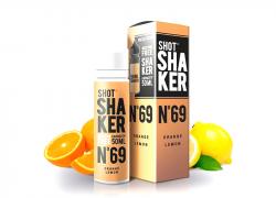 Безникотинова вайп течност SHOT SHAKER Orange Lemon N69, 50 ML, 0 MG