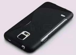 Черен силиконов гръб Samsung  Galaxy Note N7000 