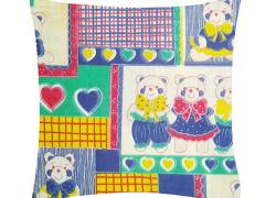 Декоративна калъфка за детска стая Трите мечета