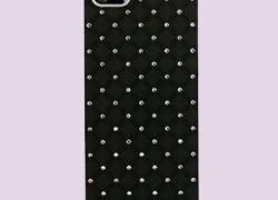 Дизайнерски гръб черен с камъни за Samsung Galaxy S4 I9500