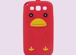 Дизайнерски гръб червено пиле за iPhone 5 5s