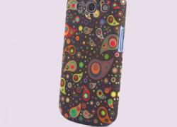 Дизайнерски гръб цветни капки за iPhone 4
