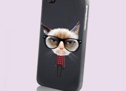 Дизайнерски гръб котка за Samsung G900 Galaxy S5