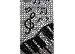Дизайнерски гръб ноти с диаманти за Samsung Galaxy S4 I9500