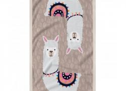 Двулицево меко детско одеяло “Лама” Aglika