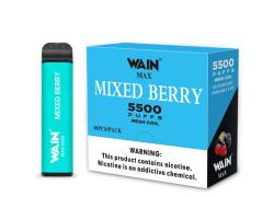 Еднократно вейп наргиле WAIN MAX Mixed Berry 5500 дръпки