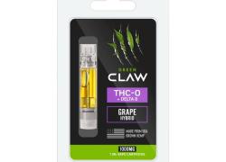 Green Claw THC-O + Delta 8 1ml Vape Cartridge - Grape