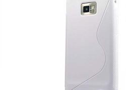 Бял силиконов гръб за Samsung  I9100 Galaxy s3