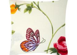 Калъфка за декоративна възглавничка Рози и пеперуди