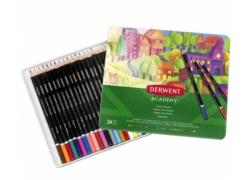 Комплект Цветни Моливи 24 Цвята Derwent Academy