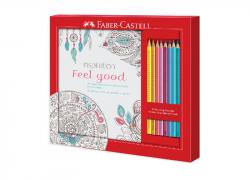 Комплект Feel good + 8 броя акварелни моливи за рисуване Faber-Castell