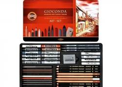 Комплект моливи и креди за графика 39 части Koh-i-noor Gioconda 8891