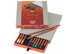 Комплект Професионални Цветни Моливи 12 Цвята Bruynzeel Design