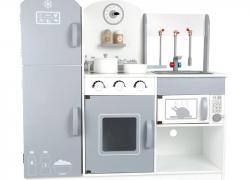 Кухня за игра, с хладилник, дървенa, 83 х 33 х 82 cm Small Foot