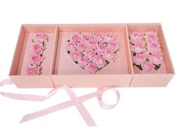 Кутия Wonder Love, Картон, 57 см х10 см х 24 см, Розов