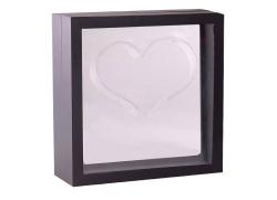 Кутия за декориране LOVE SPIRIT S, Плексиглас, 30х10,5х30см, Черен