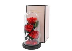 Луксозна вечна роза в стъкленица Beauty Roses