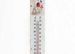 Метален термометър с айфелова кула