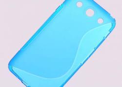 Небесно син силиконов гръб за Samsung S5 G900