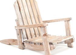Поставка за саксия Дървено столче