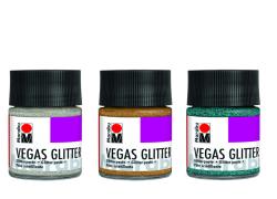 Релефна брокатна паста Vegas Glitter Marabu