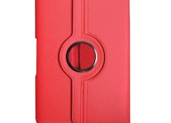 Ротационен червен калъф за Samsung Galaxy Tab 2 P3100 за таблет 7
