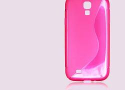 Розов силиконов гръб за Samsung S5 G900