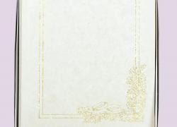 Сватбен фотоалбум със златна щампа 36'36, 80 стр.