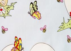 Текстилна салфетка Мече и пеперуди