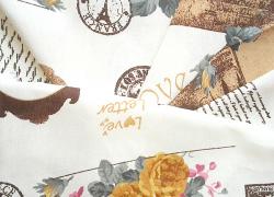 Текстилна салфетка Писмо от Париж