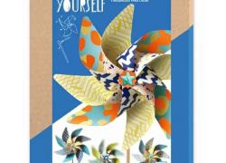 Творчески комплект за деца - Djeco - Вятърни въртележки в ярки цветове