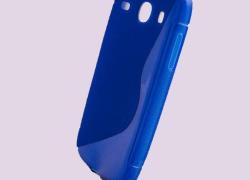 Тъмно син силиконов гръб за Samsung I9300 Galaxy S3