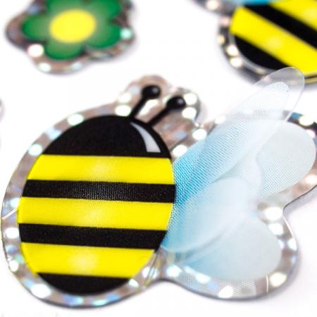 ЗА ГРАДИНАТА И ЦВЕТЯТА  3D Стикери пчелички