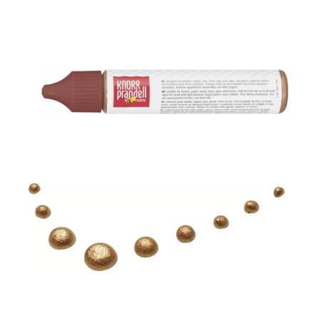 Изчерпани продукти  Акрилна релефна боя Knorr Prandell Pearl Maker - Розово Злато