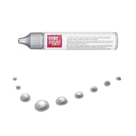 Изчерпани продукти  Акрилна релефна боя Knorr Prandell Pearl Maker - Сребро