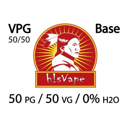 Изчерпани продукти  БАЗА hisVape VPG POWER 50/50% 0 mg 100ml