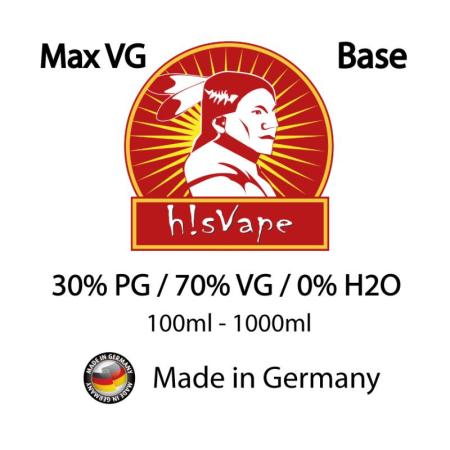 Изчерпани продукти  БАЗА hisVape VPG POWER 70/30% 3mg (10 x 10 ml)