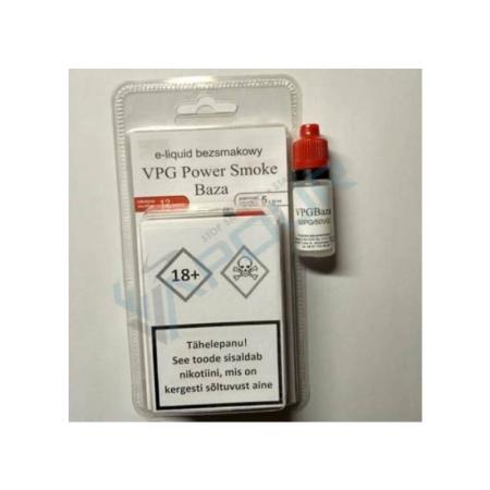 Изчерпани продукти  Базов разтвор Inawera VPG POWER SMOKE 12mg (5 X 10ml)