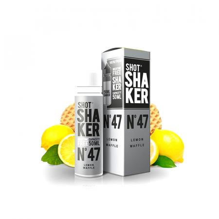 Изчерпани продукти  Безникотинова вайп течност SHOT SHAKER Lemon Waflfe N47, 50 ML, 0 MG
