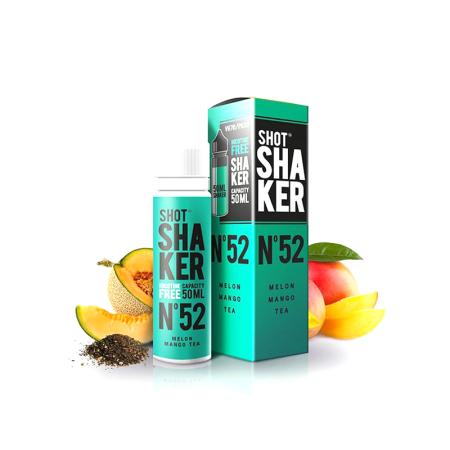 Изчерпани продукти  Безникотинова вайп течност SHOT SHAKER Melon Mango Tea N52, 50 ML, 0 MG