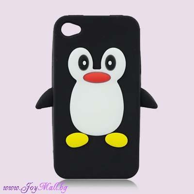 Изчерпани продукти  Дизайнерски гръб черен пингвин за iPhone 5 5s
