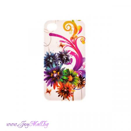 ЗА МОБИЛНИ УСТРОЙСТВА   Дизайнерски гръб с ярки цветя за Sony Xperia M C1905