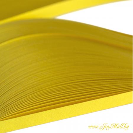Изчерпани продукти  Жълти квилинг ленти 140бр. 3мм. / 6мм., 130g.